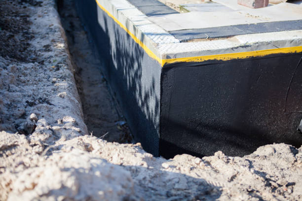 Residential Wet Basement Repair installation at a Turners Station, KY home by SJ Waterproofing Pros