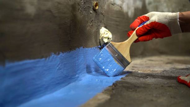 Commercial Wet Basement Repair project at a Turners Station, KY business property by SJ Waterproofing Pros